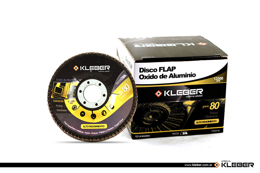 DISCO FLAP OXIDO DE ALUMI